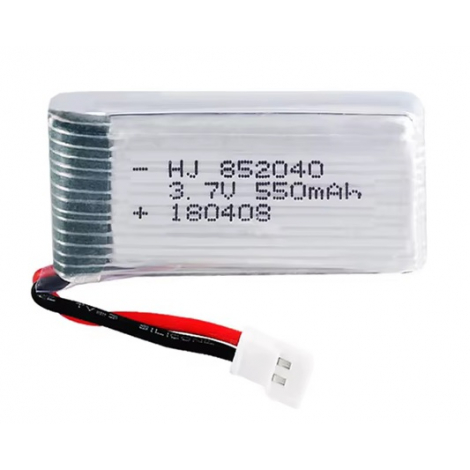 Аккумулятор Li-Po 3.7V 550mAh, 35C, 1s1p, JST-BEC