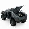 1:16 Внедорожник HB Hummer, 4WD, (пропорциональный газ и руль)