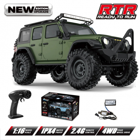 1:16 Внедорожник HB Wrangler, 4WD, (пропорциональный газ и руль)