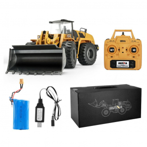 1:14 Погрузчик бульдозер HuiNa 1583, 10 каналов