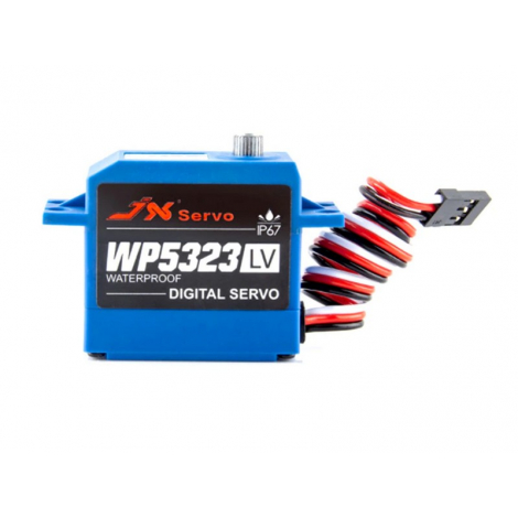 Сервопривод цифровой влагозащищенный JX WP-5323LV - 23кг/см / 0.14с