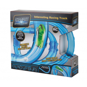 Радиоуправляемый гоночный трек в трубе Chariots Speed Pipes (светится в темноте) 24 детали, 1 машинка