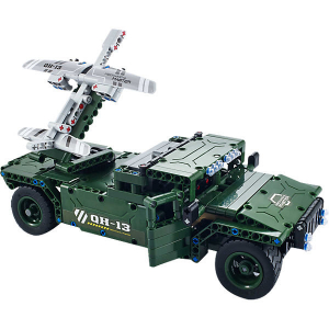 Конструктор модульный - боевой джип QiHui QH8013 (506 деталей), 2.4Ghz