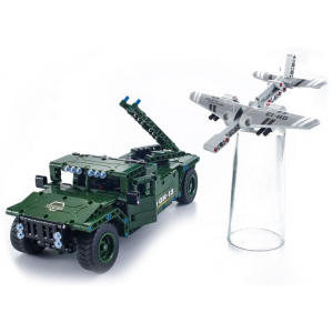 Конструктор модульный - боевой джип QiHui QH8013 (506 деталей), 2.4Ghz