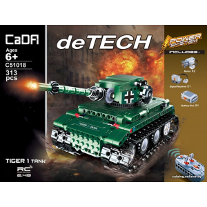 Конструктор модульный - танк Tiger Double Eagle C51018W (313 деталей), 2.4Ghz