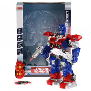Интерактивный боевой робот Оптимус серии Стальная Команда