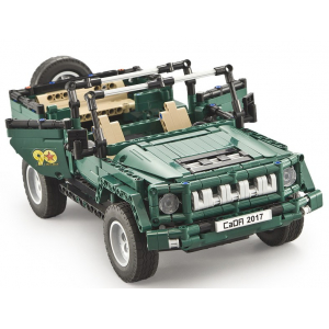 Конструктор на шасси - военный джип Double Eagle C51015W (561 деталь), 2.4Ghz