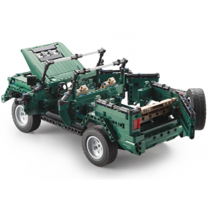 Конструктор на шасси - военный джип Double Eagle C51015W (561 деталь), 2.4Ghz