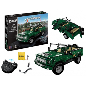 Конструктор на шасси - военный джип Double Eagle C51015W (561 деталь), 2.4Ghz