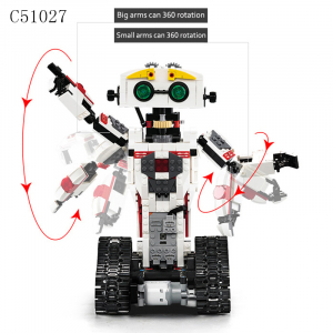 Конструктор модульный - 2 в 1 робот KaKa Double Eagle C51027W (710 деталей), 2.4Ghz