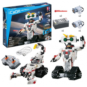 Конструктор модульный - 2 в 1 робот KaKa Double Eagle C51027W (710 деталей), 2.4Ghz
