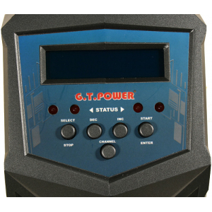 Универсальное зарядно-разрядное устройство с балансиром G.T.Power X4 Pro Quad (12/220V C:7A D:1A)