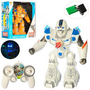 Робот большой, стреляет стрелами (акб, свет, звук, стрельба)