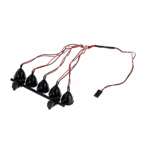 Передние светодиодные прожекторы на кузов для краулеров 1/10