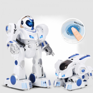 Функциональный робот СМАРТИ (свет, звук, подвижные суставы, танцы, деформация по отпечатку)