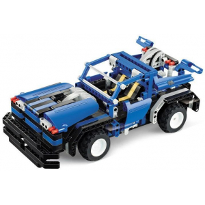 Конструктор на шасси - 2 в 1 джип/пикап QiHui QH8005 (443 деталей), 27Mhz