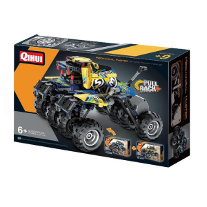 Конструктор - краулер c инерционным механизмом QiHui QH5804 (199 деталей)