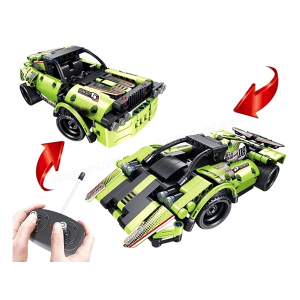 Конструктор на шасси - 2 в 1 автомобиль/спорткар QiHui QH8020 (335 деталей), 27Mhz