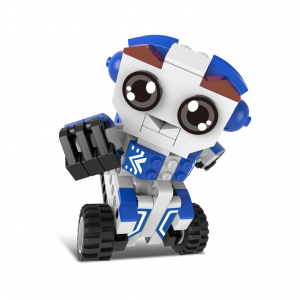 Конструктор - 2 в 1 робот/грузовик c инерционным механизмом Double Eagle C52018W (195 деталей)