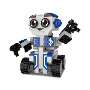 Конструктор - 2 в 1 робот/грузовик c инерционным механизмом Double Eagle C52018W (195 деталей)