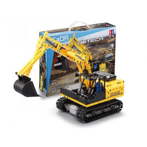 Конструктор модульный - гусенечный экскаватор Double Eagle C51057W (544 детали), 2.4Ghz