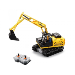 Конструктор модульный - гусенечный экскаватор Double Eagle C51057W (544 детали), 2.4Ghz