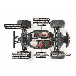 1:10 Remo Hobby Mmax-PRO, Brushed, 4WD, 2.4Ghz