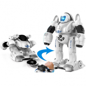 Робот "Деформер" с наручной катапультой(свет, звук, стреляет дисками, деформируется)