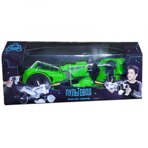 Бластер-самоход (2 в 1), стрельба дисками, звук