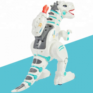 Динозавр, пускает пар, стреляет ракетами, учит грамматике, математике и англ. языку