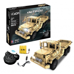 Конструктор на шасси - военный грузовик Double Eagle C51042W (545 деталей), 2.4Ghz