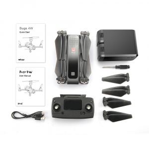 Квадрокоптер MJX Bugs 4W с HD видеокамерой 4K, FPV - 5G Wi-Fi, GPS