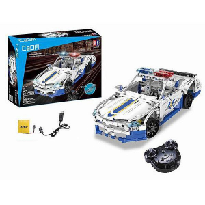 Конструктор на шасси - полицейский автомобиль Double Eagle C51006W (430 деталей), 2.4Ghz