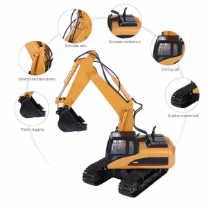 1:14 Экскаватор HuiNa 1350, 15 каналов, 2.4Ghz