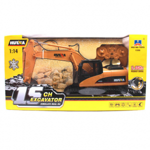 1:14 Экскаватор HuiNa 1350, 15 каналов, 2.4Ghz