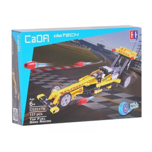 Конструктор - драгстер c инерционным механизмом Double Eagle C52017W (151 деталь)