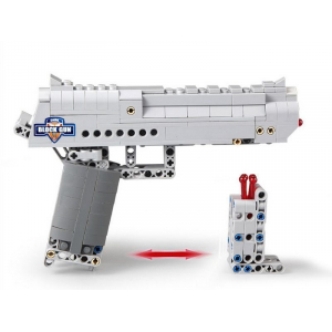 Конструктор - пистолет Desert Falcon Double Eagle C81007W (307 деталей)