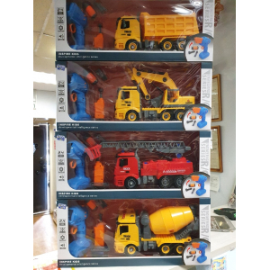 Машина-конструктор спецтехника с шуруповертом в ассортименте