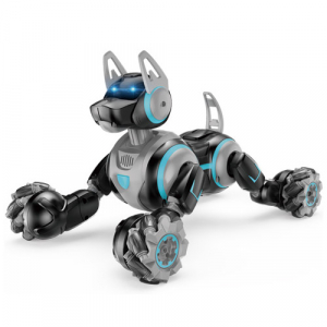 Робот собака-перевертыш Dog с пультом в виде наручных часов