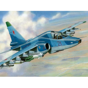 1:72 Сборная модель ZVEZDA Российский истребитель танков Су-39, подарочный набор
