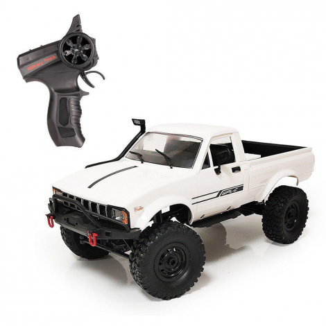 1:16 Внедорожник Toyota Hilux белый, 4WD, (пропорциональный газ и руль), 2.4Ghz