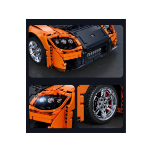 Конструктор модульный - спорткар Mazda RX-7 1:8 CaDA Master Double Eagle C61502W (3305 деталей), 2.4Ghz