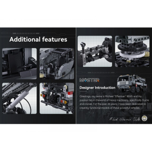 Конструктор модульный - многофункциональный автокран Double Eagle C61507W (2686 деталей), (рекомендуется докупить набор электроники)