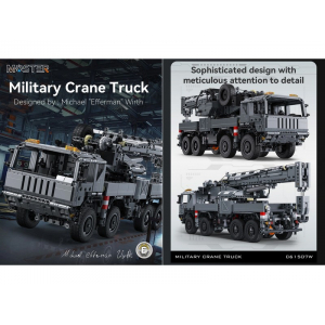 Конструктор модульный - многофункциональный автокран Double Eagle C61507W (2686 деталей), (рекомендуется докупить набор электроники)