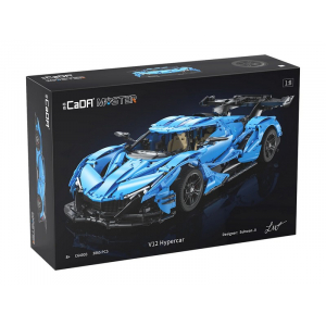 Конструктор - спорткар V12 Hypercar Double Eagle C64003W (3865 деталей)