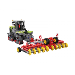 Конструктор - 1:32 трактор CLAAS XERION 5000 TRAC TS Double Eagle C65012W (1336 деталей)