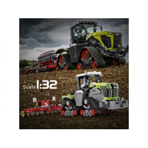 Конструктор - 1:32 трактор CLAAS XERION 5000 TRAC TS Double Eagle C65012W (1336 деталей)