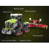 Конструктор - 1:32 трактор CLAAS XERION 5000 TRAC TS Double Eagle C65012W (1336 деталей)