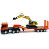 1:24 Трейлер с экскаватором HuiNa 1319, 9 каналов