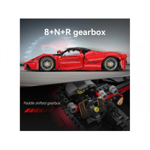 Конструктор - 1:8 спорткар Hyper Car Double Eagle C61505W (4739 деталей)